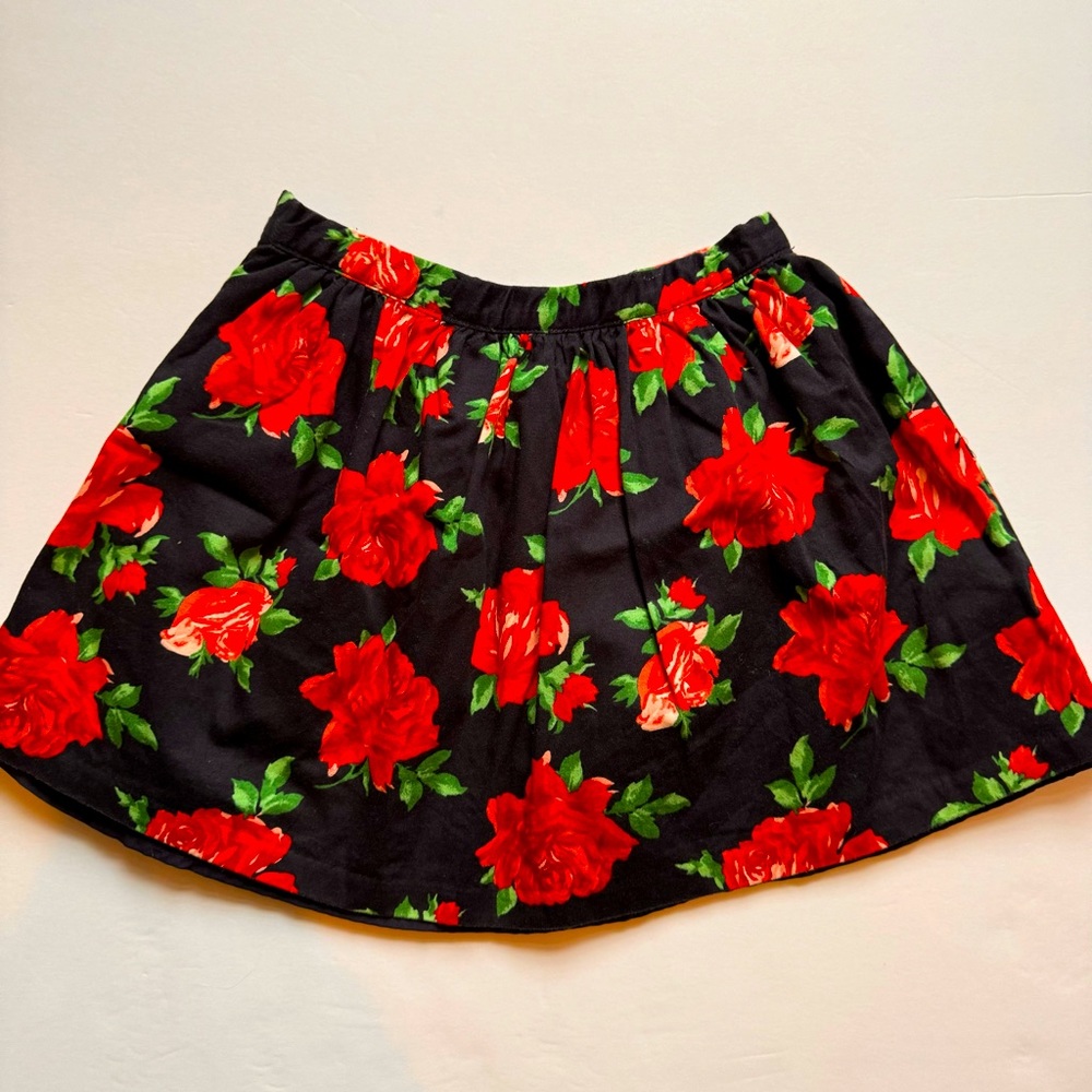 Janie and Jack girls floral skirt